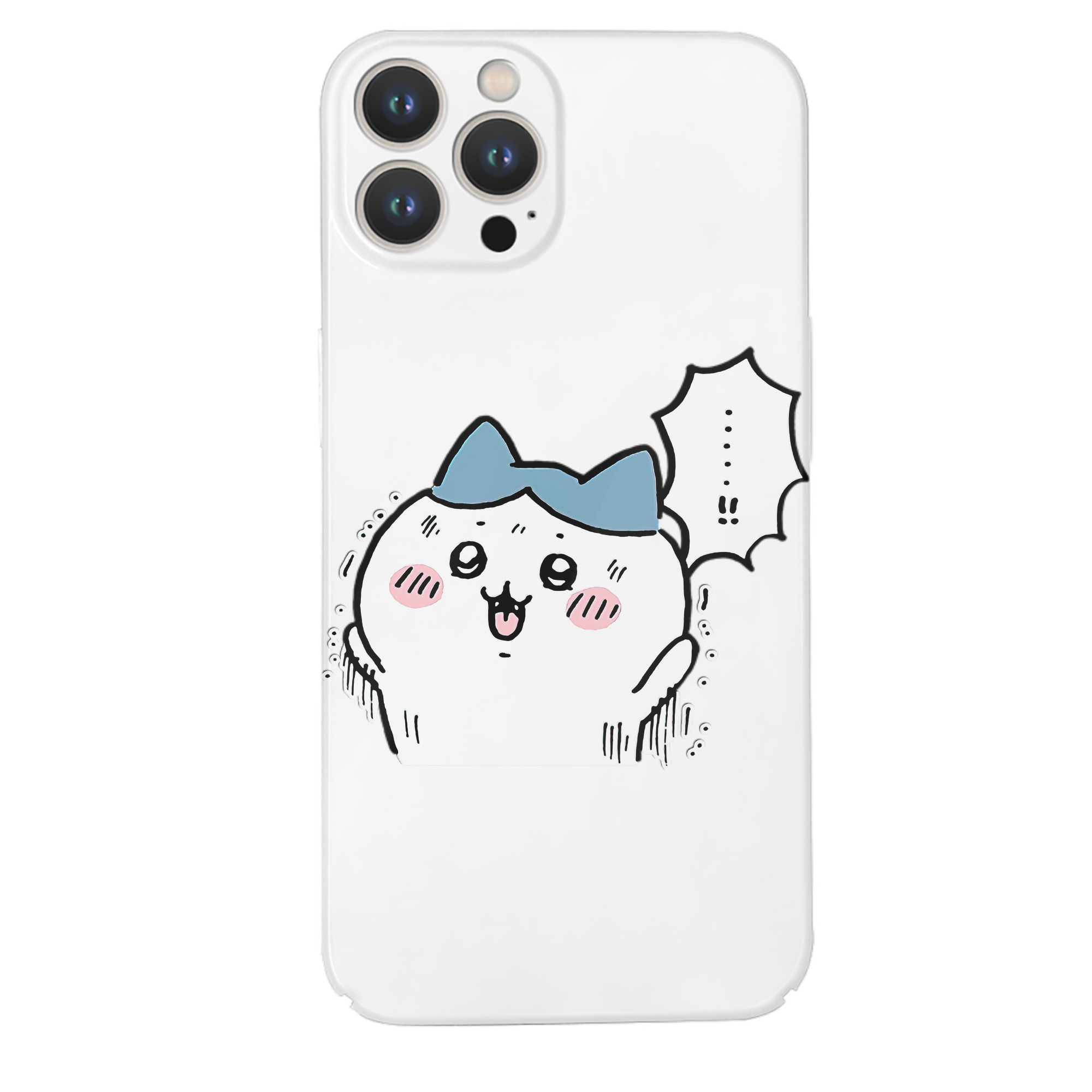 （画像用） ちいかわ ハチワレ Chii-kawa hachiware 【iPhone 14シリーズ対応】ハードケース